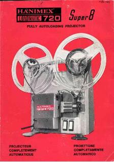 Hanimex Loadmatic 720 manual. Camera Instructions.